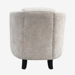 Turnball Taupe Armchair 12 Turnball Taupe Armchair -AuraLiving Furniture Store 274029 turnball chair taupe back