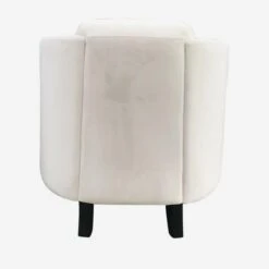 Turnball Ecru Chair -AuraLiving Furniture Store 274091 turnball chair ecru back