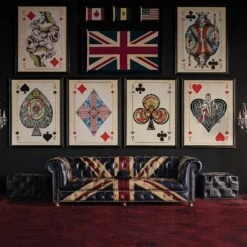 Cards Aces Clubs Print -AuraLiving Furniture Store 274137 cards aces lifestyle