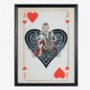 Cards Aces Hearts Print