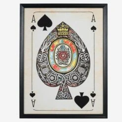 Cards Aces Spades Print