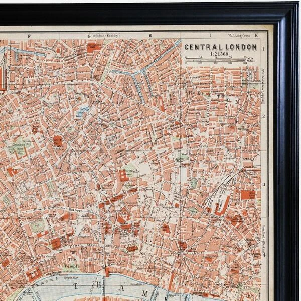 Maps London Print 2 Maps London Print - Image 2