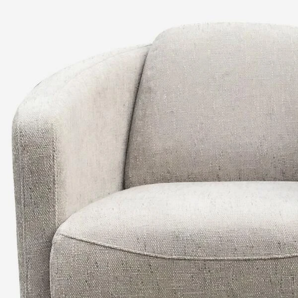 Turnball Taupe Armchair 2 Turnball Taupe Armchair - Image 2