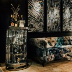 Rex Bio Hazard Bar Cabinet -AuraLiving Furniture Store 302099 54770 rex bio hazard bar cabinet detail 1