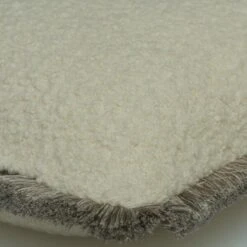 Fleece Chalk Cushion -AuraLiving Furniture Store 304572 fleece chalk detail