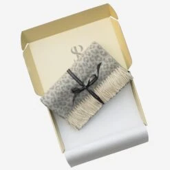 Wildcat Marl Throw -AuraLiving Furniture Store 306211 wildcat marl throw boxed 2