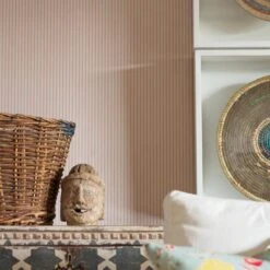 Twine Pink Wallpaper -AuraLiving Furniture Store 309052 twine pink wallpaper detail