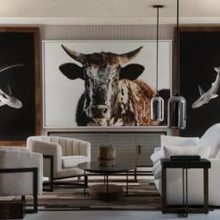 Apollo Armchair -AuraLiving Furniture Store 309129 apollo chair lady may olivia coffee reuben sideboard