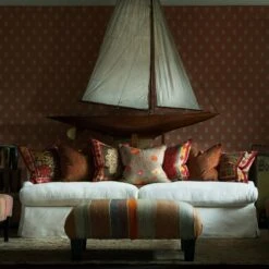 Lady May Sofa -AuraLiving Furniture Store 309530 secret garden lifestyle lady may sofa cow parsley wallpaper sue sofa constantine stool courtyard bonfire wild wood twig cushions