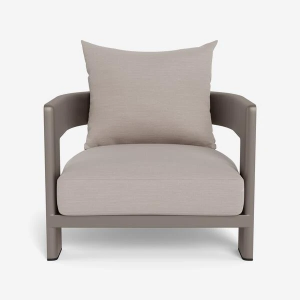 Caicos Chair Taupe Outdoor Armchair 2 Caicos Chair Taupe Outdoor Armchair - Image 2
