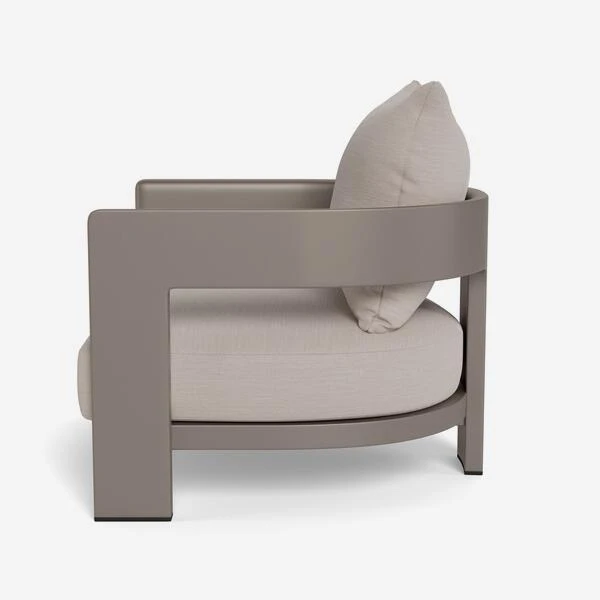Caicos Chair Taupe Outdoor Armchair 5 Caicos Chair Taupe Outdoor Armchair - Image 5