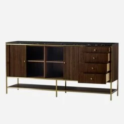 Chester Sideboard, Large -AuraLiving Furniture Store 313198 chester large sideboard open