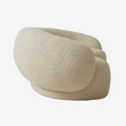 Karma Sofa -AuraLiving Furniture Store 322140 karma asymetrical curved sofa3s himalaya white 3