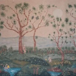 Lantern Parade Dusk Wallpaper -AuraLiving Furniture Store 324833 lantern parade dusk