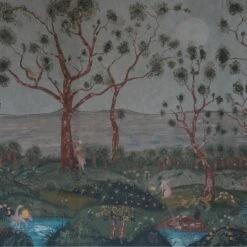 Lantern Parade Midsummer Wallpaper -AuraLiving Furniture Store 324911 lantern parade midsummer