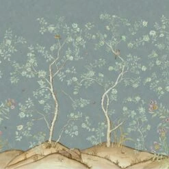 Songbird Rain Wallpaper -AuraLiving Furniture Store 325064 songbird 350cm x 350cm rain web