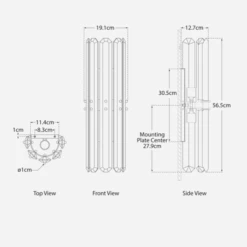 Bonnington Sconce 4 Bonnington Sconce -AuraLiving Furniture Store 326375 wall light tech