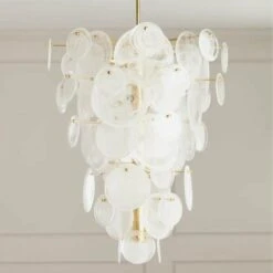 Loire Cascading Chandelier -AuraLiving Furniture Store 326820 loire cascading gild 2