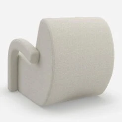 Leo By Kelly Hoppen Accent Chair -AuraLiving Furniture Store 331832 leo chair back angle