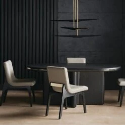 Monty By Kelly Hoppen Dining Table -AuraLiving Furniture Store 332250 monty dining table lifestyle 1