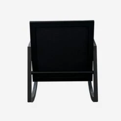 Jed Black Rocking Chair -AuraLiving Furniture Store 332749 jed rocking chair black 5