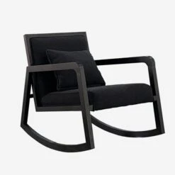 Jed Black Rocking Chair