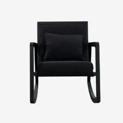 Jed Black Rocking Chair -AuraLiving Furniture Store 332783 jed rocking chair black 2