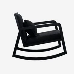 Jed Black Rocking Chair -AuraLiving Furniture Store 332784 jed rocking chair black 3