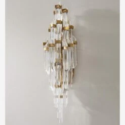 Adele Wall Sconce -AuraLiving Furniture Store 333232 adele small sconce in hand rubbed antique brass 3