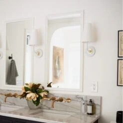 Merri Wall Light 4 Merri Wall Light -AuraLiving Furniture Store 337175 merri aged brass wall light life 1