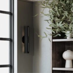 Brandon Wall Light -AuraLiving Furniture Store 337882 brandon wall light black 6