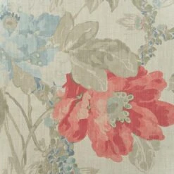 Peony Sea Coral Fabric -AuraLiving Furniture Store 339253 peonyseacoralasml