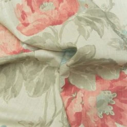 Peony Sea Coral Fabric -AuraLiving Furniture Store 339261 peonyseacoralcsml