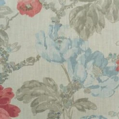 Peony Sea Coral Fabric
