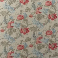 Peony Sea Coral Fabric -AuraLiving Furniture Store 339298 peonyseacoralsml