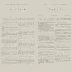 Genesis Wallpaper, Large Panel A + B