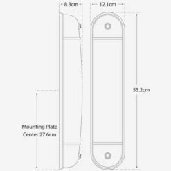 Selecta Wall Light -AuraLiving Furniture Store 340426 selecta long sconce tech