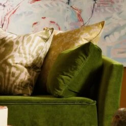 Vine Barley Fabric -AuraLiving Furniture Store 341780 bloomsbury medici ivy greenwich peony summer sky otter leaf misummer stone vine barley close 2