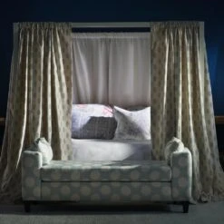 Buttercup Denim Fabric -AuraLiving Furniture Store 341885 buttercup denim beehive duckegg mayfly denim midsummer faded blue peony sea coral