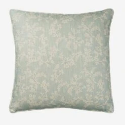Vine Duck Egg Cushion