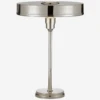 Carlo Table Lamp, Polished Nickel