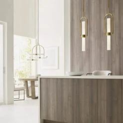 Calumn Pendant 9 Calumn Pendant -AuraLiving Furniture Store 347224 calumn pendant light natural brass life 1