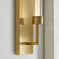 Linger Wall Light 12 Linger Wall Light -AuraLiving Furniture Store 347339 linger wall light natural brass detail 2