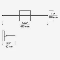 Span Wall Light 7 Span Wall Light -AuraLiving Furniture Store 348505 span bath wall light tech