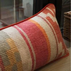 Indus Brick Draught Excluder Cushion -AuraLiving Furniture Store 352812 indus brick draught excluder lifestyle 1 sml