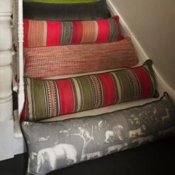 Kingdom Storm Draught Excluder Cushion -AuraLiving Furniture Store 352901 draught excluder stair group shot sml