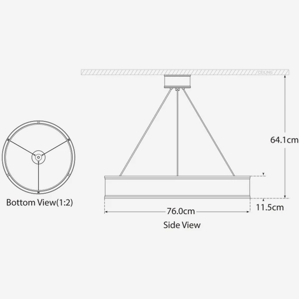 Connery Chandelier 2 Connery Chandelier - Image 2