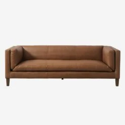 Morse Sofa -AuraLiving Furniture Store 355320 morse sofa3s nat wash camel w oak 1