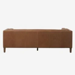 Morse Sofa -AuraLiving Furniture Store 355337 morse sofa3s nat wash camel w oak 4