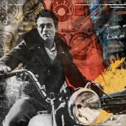 James Dean Plexiglass Artwork